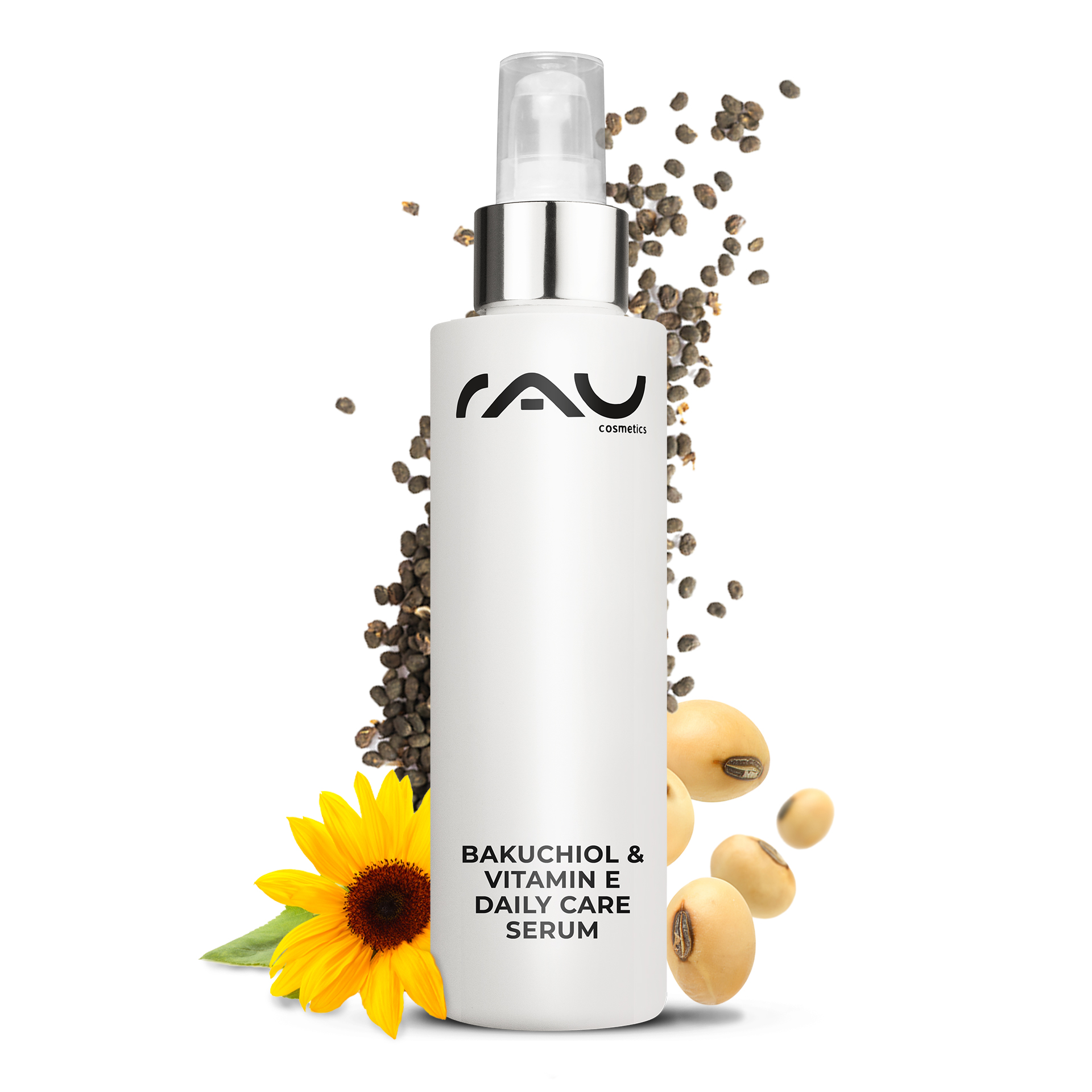 Bakuchiol & Vitamin E Daily Care Serum 100 ml Anti-Aging Flasche, Kosmetik, Parfüm, Lotion