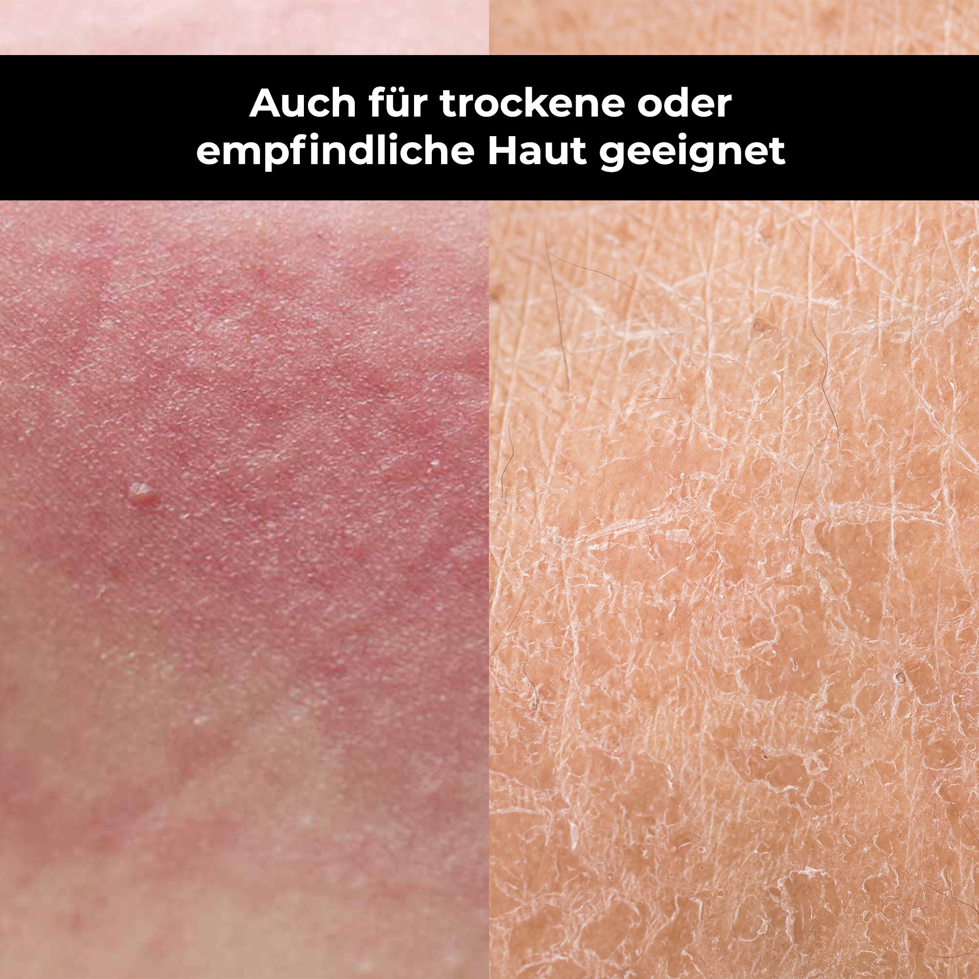 Frau mit gepflegter Haut nach Anwendung von RAU Arganoel auf Gesicht und Hals