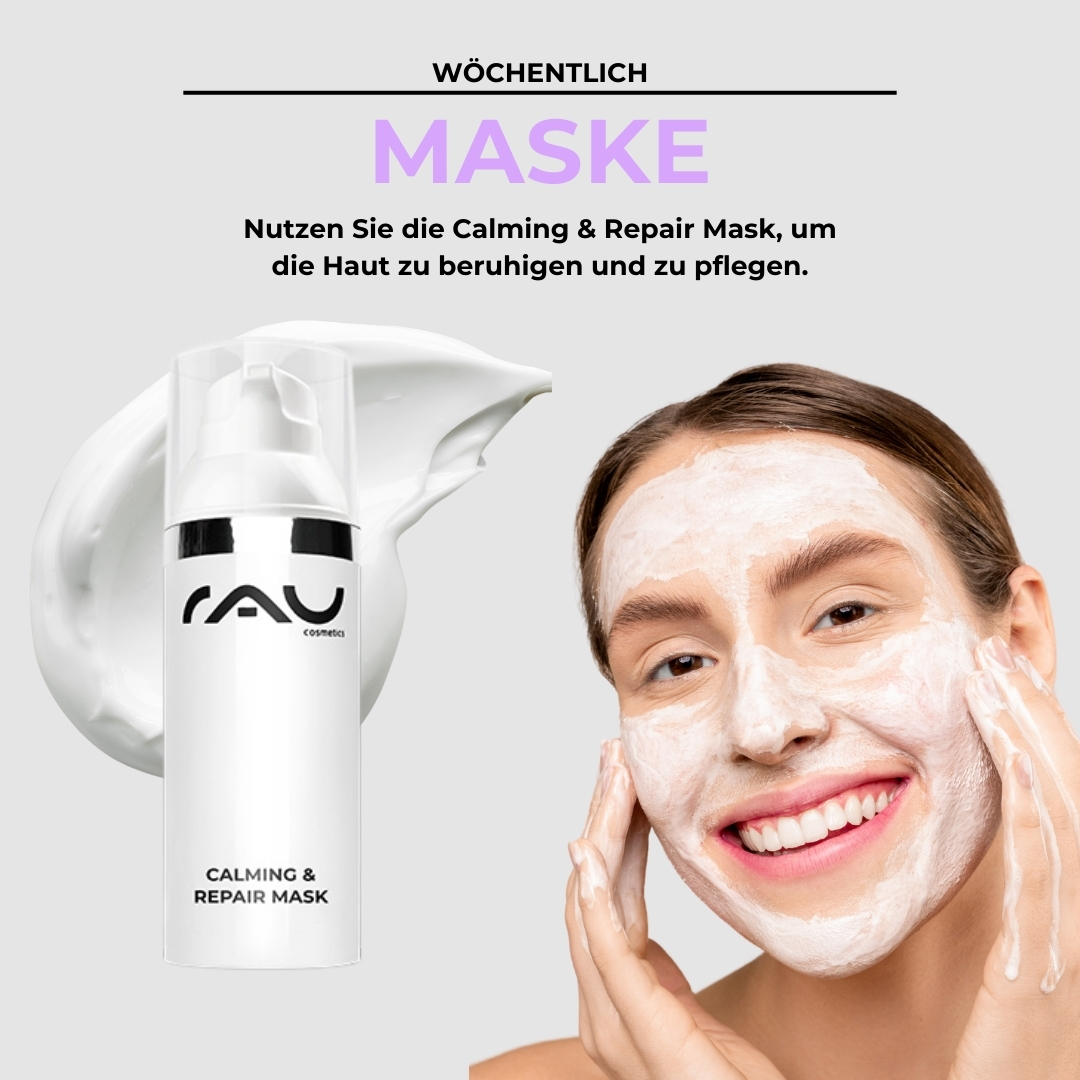 Professional care routine for couperose
