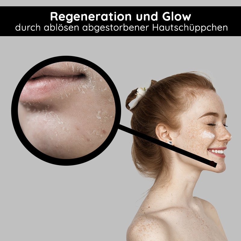 Fruit Acid Peeling 100 ml Fruchtsäurepeeling mit BHA Regeneration und Glow durch Fruchtsäurepeeling, Hautschüppchen abgelöst, Hautpflege für klare und strahlende Haut.