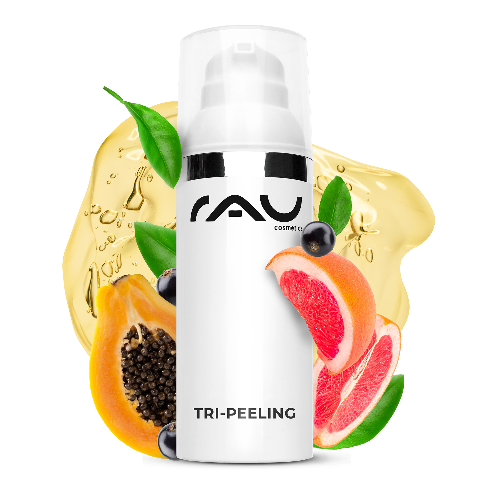 Tri-Peeling 50 ml Enzyme & Fruit Acid Peeling Essen, Obst, Produzieren, Zitrusfrüchte, Grapefruit