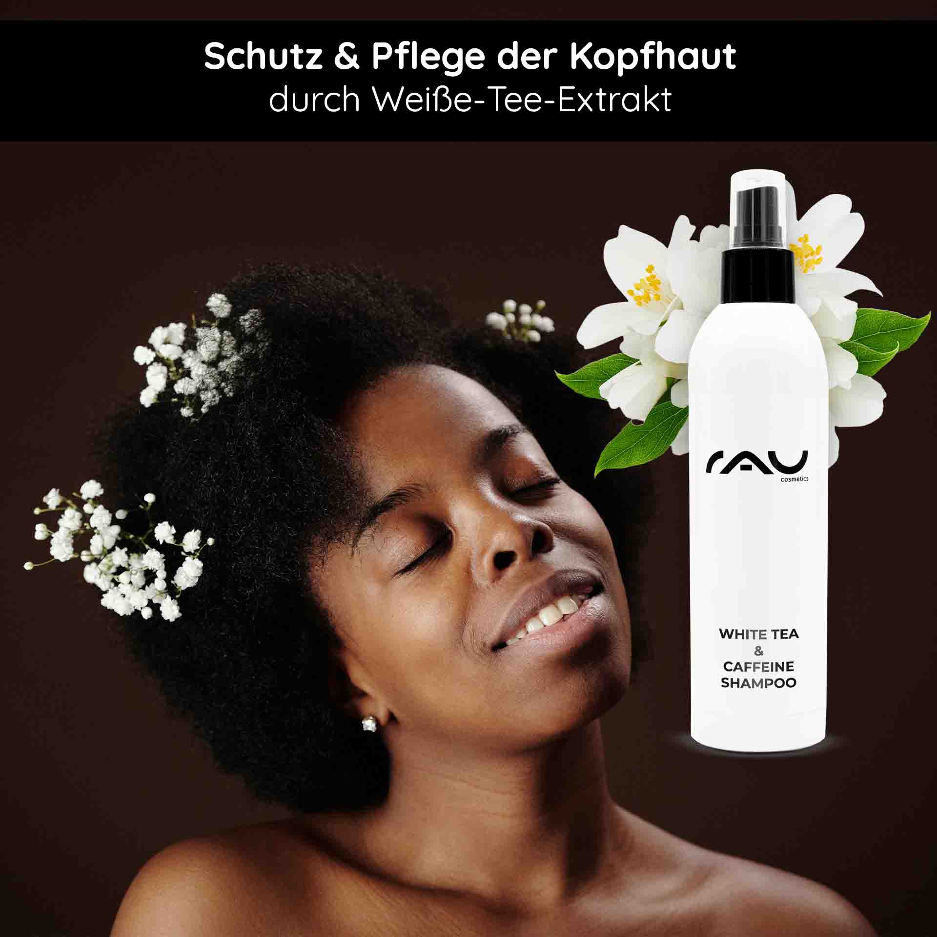 White Tea & Caffeine Hair Shampoo 250 ml