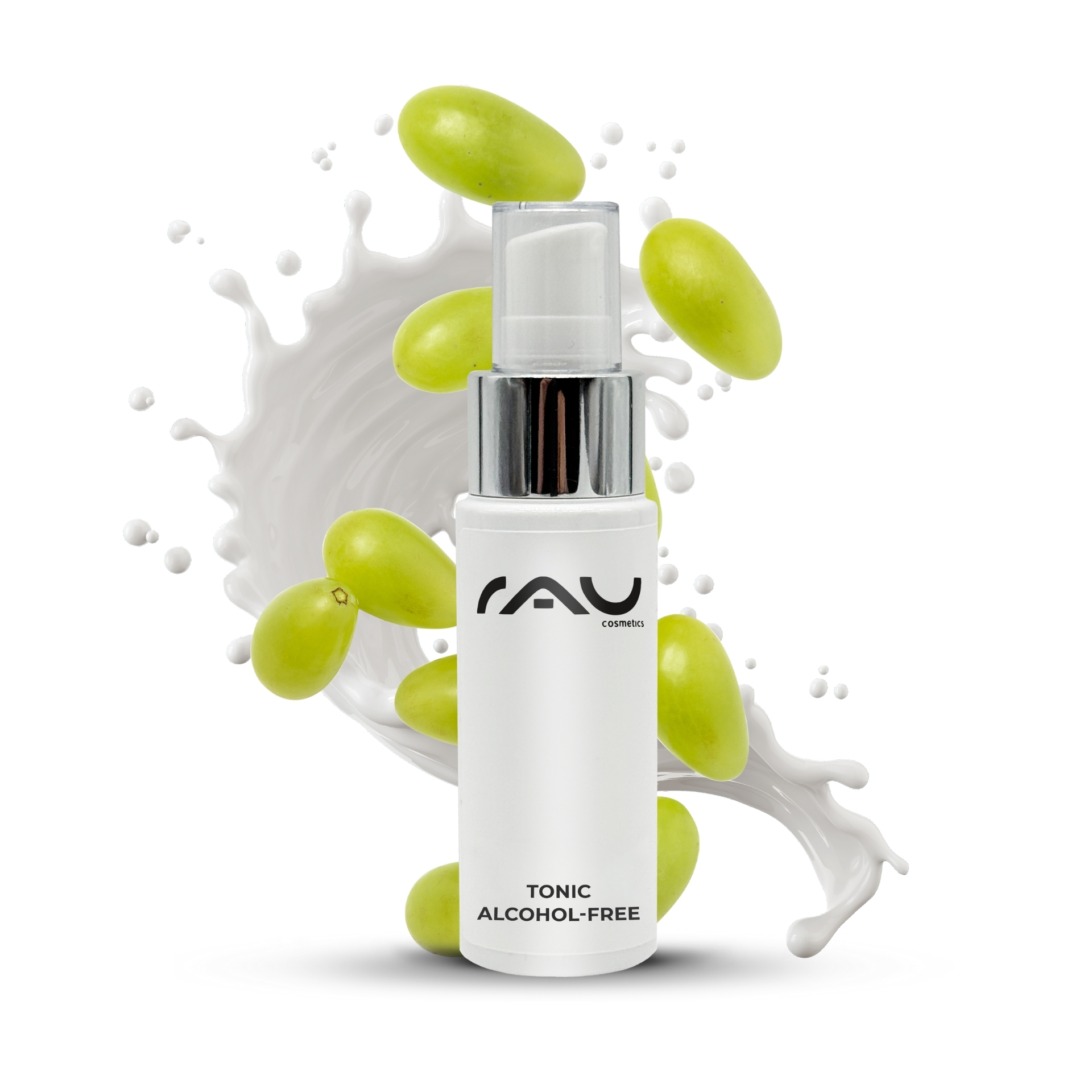 RAU Tonic alcohol-free 50 ml - Gesichtswasser mit Brennnessel-Extrakt Flasche, Lotion