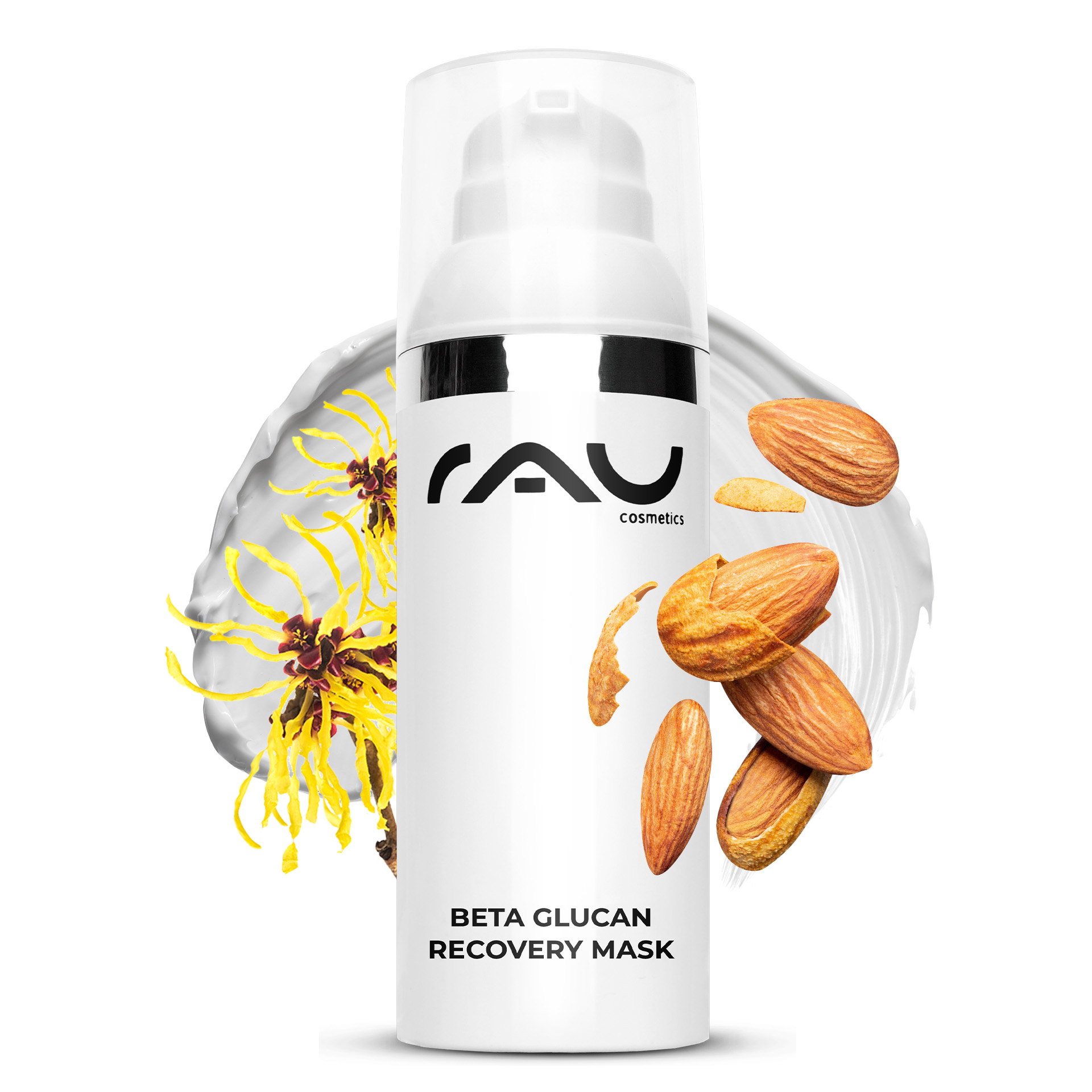 Beta Glucan Recovery Mask 50 ml Beta Glucan & Panthenol Mandel, Essen, Getreide, Produzieren, Saatgut