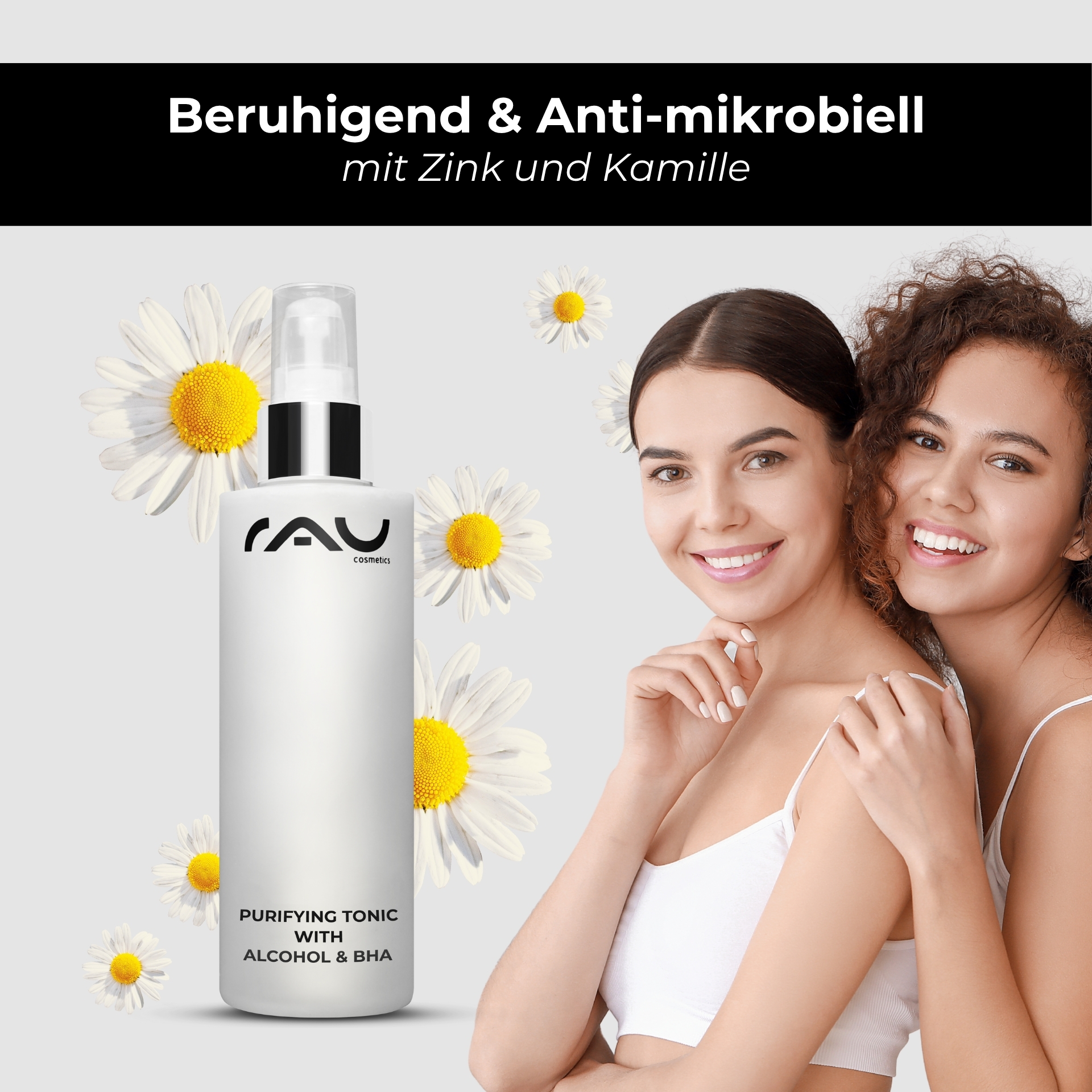 Purifying Tonic with alcohol 200 ml against impure skin Erwachsener, Weiblich, Person, Frau, Flasche