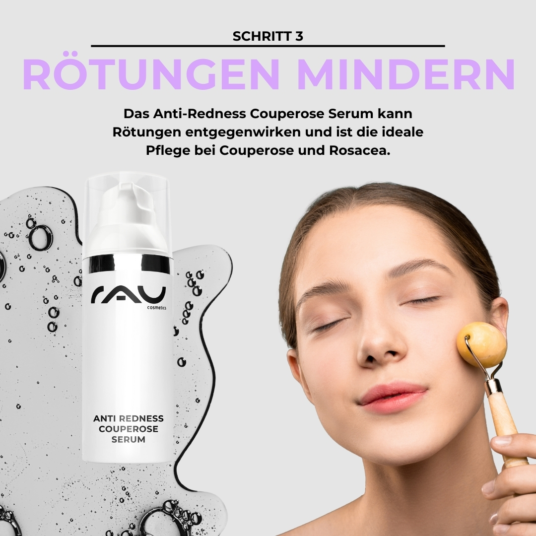Professional care routine for couperose