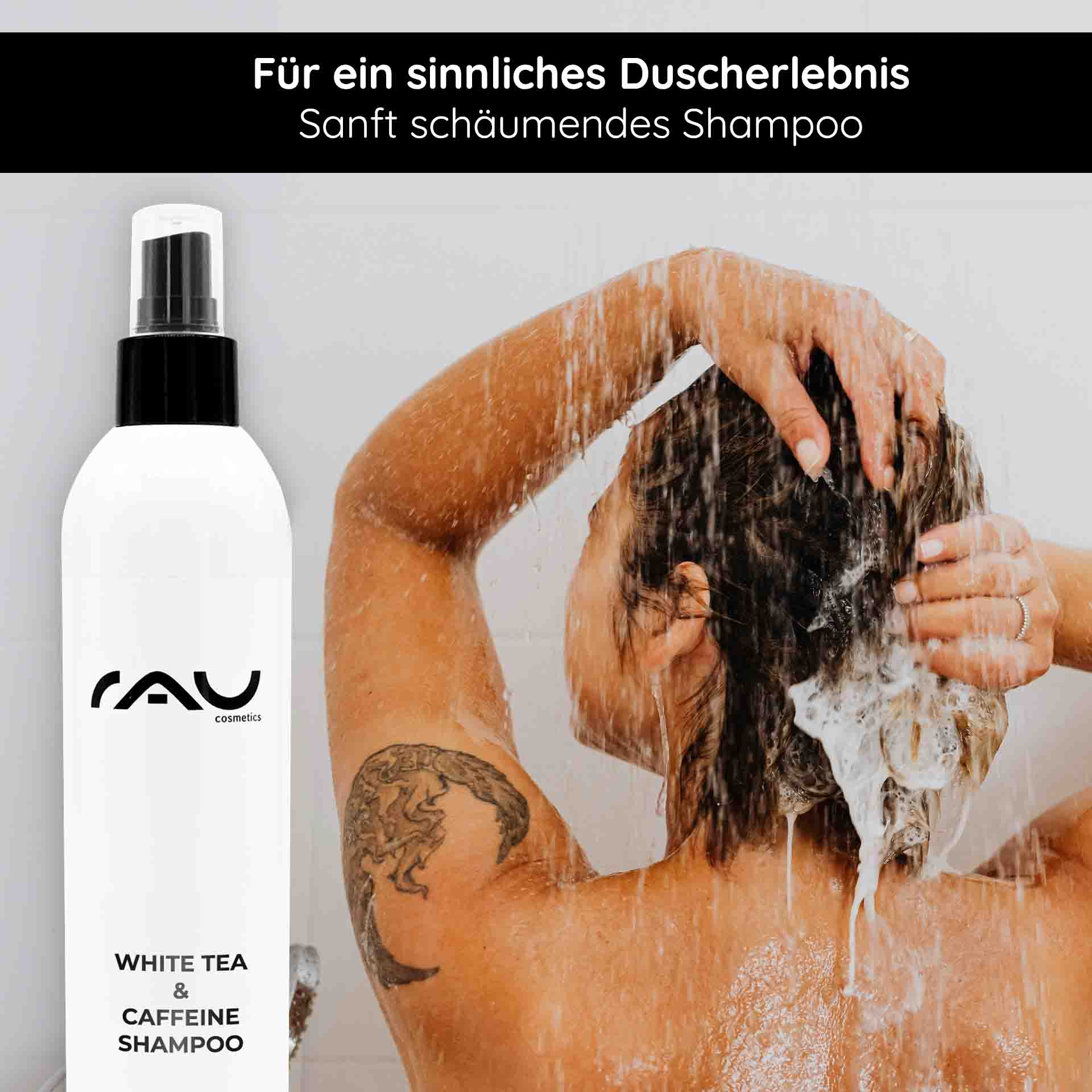White Tea & Caffeine Hair Shampoo 250 ml